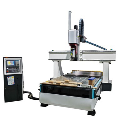 5 ایکسس ہیڈ کے ساتھ 5 Axis Cnc راؤٹر مشین